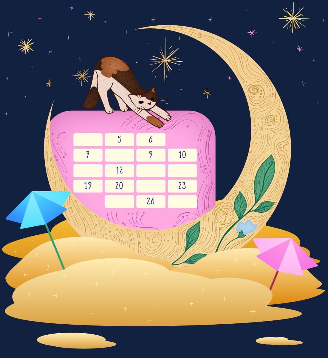 Lunar Calendar for July 2026: Beauty Treatments and Exercise