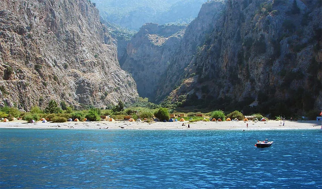 Залив Фетхие Круиз На Яхте Медовый Месяц Долина Бабочек