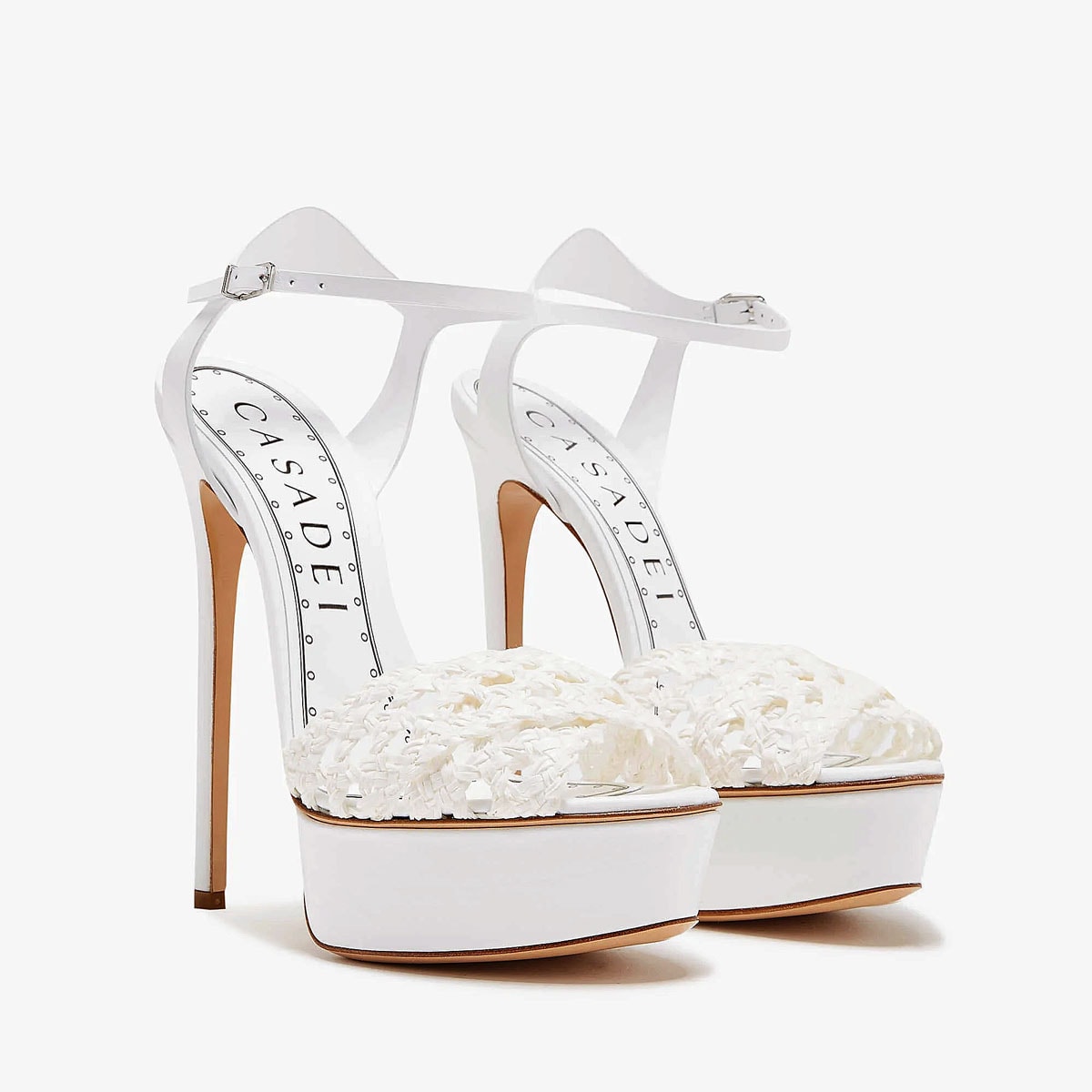 Свадебные Туфли Flora Versilia Platform Sandals Casadei