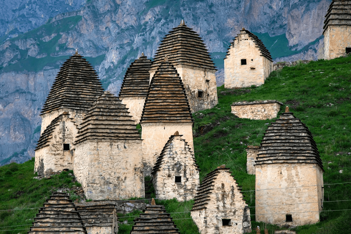 Северная Осетия Город Мертвых