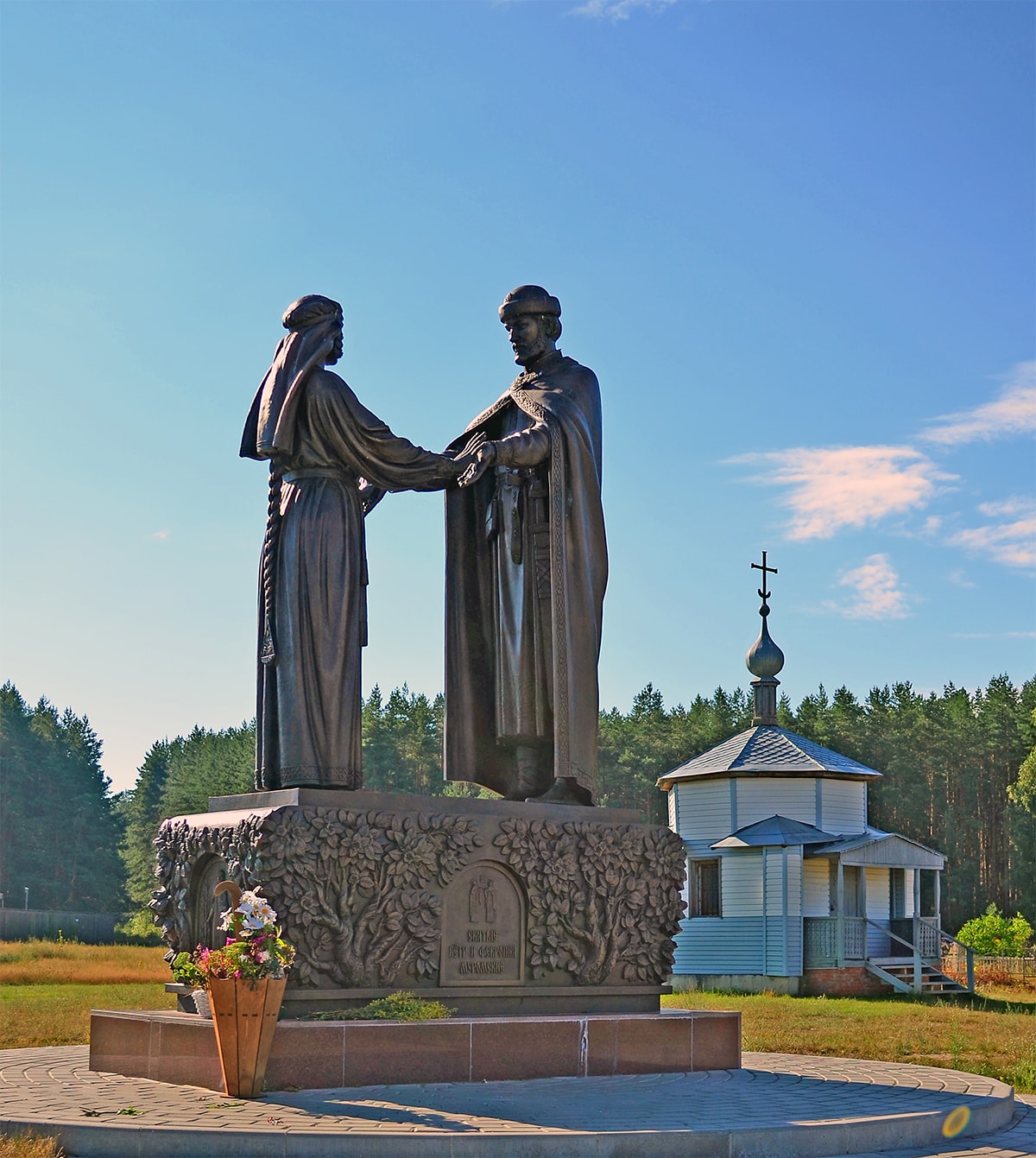 Памятник Петру И Февронии В Селе Ласково Рязанской Области Максим Шанин