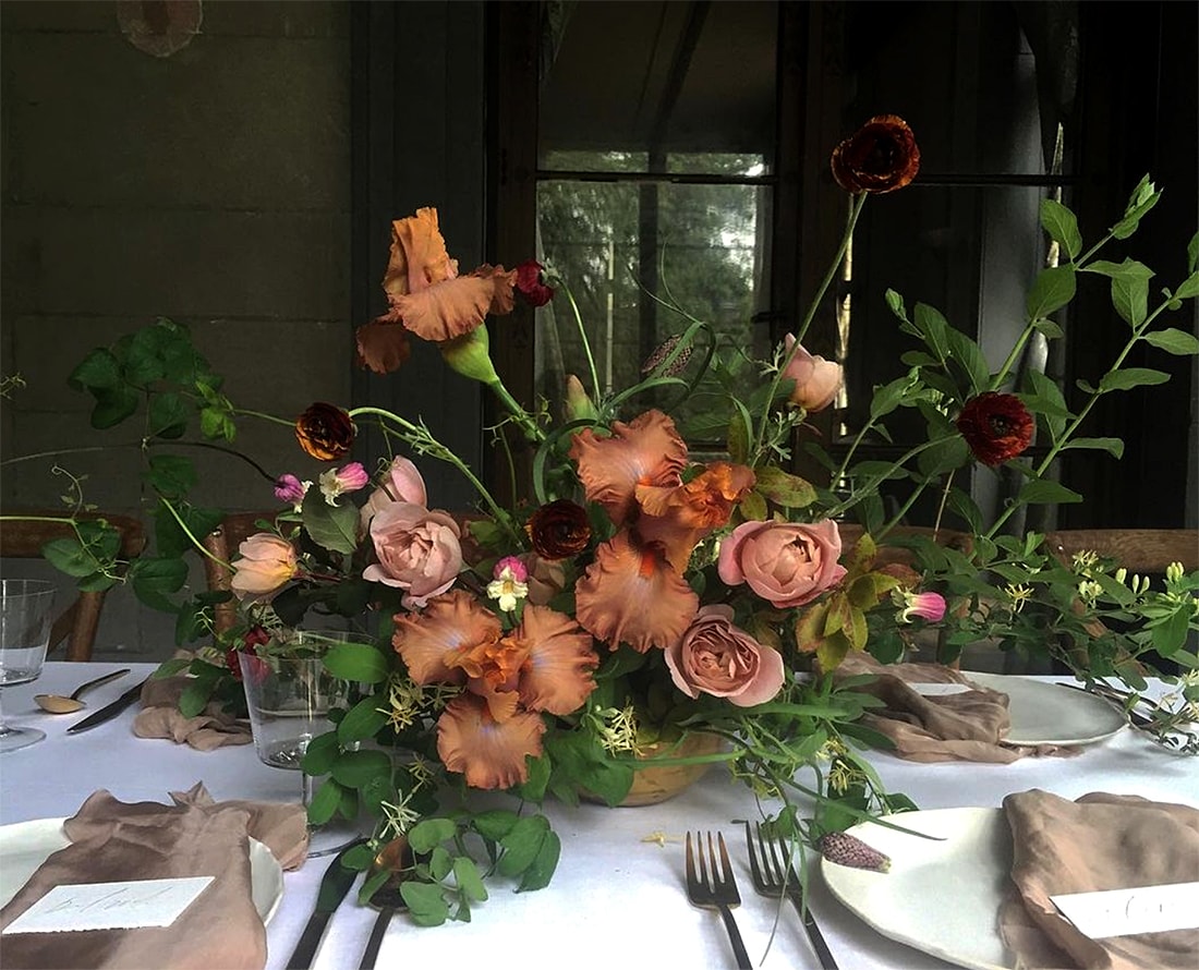 Ариэль Дири Ariel Dearie Свадебный Флорист Оформление Свадебного Стола