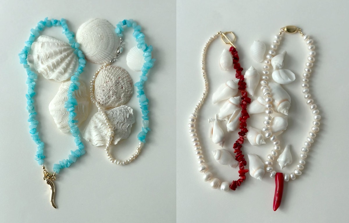 Жемчуг Украшения Из Жемчуга Полудрагоценные Камни Project Bead