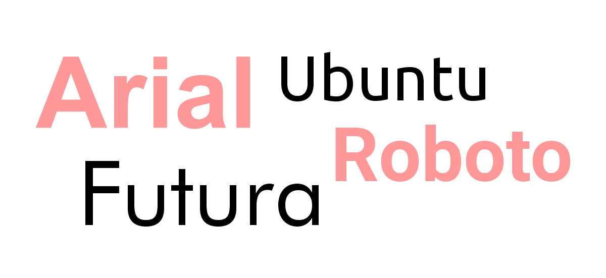 Font Learning Sans Serif