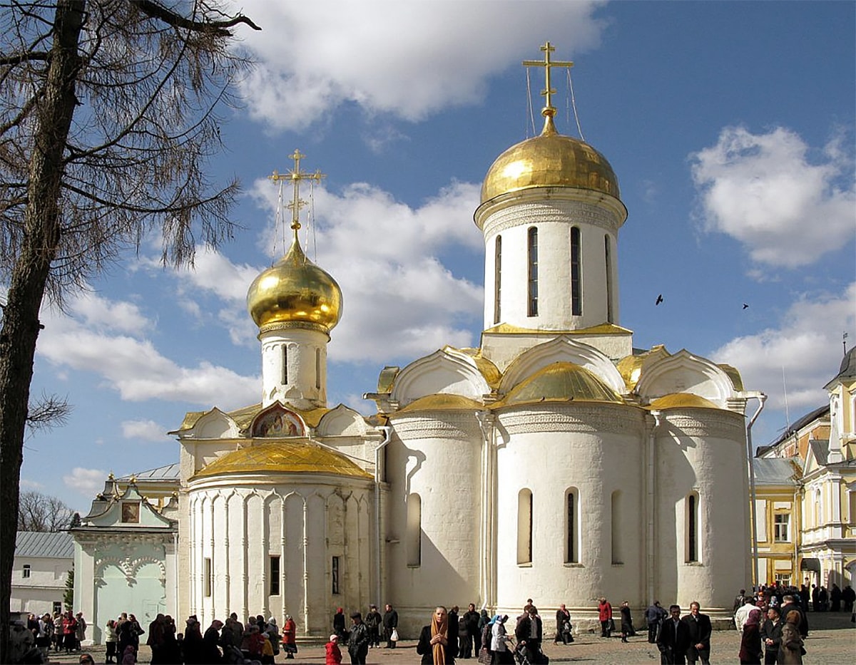 Сергиев Посад Медовый Месяц В России Путешествия Без Виз Троицкий Собор 